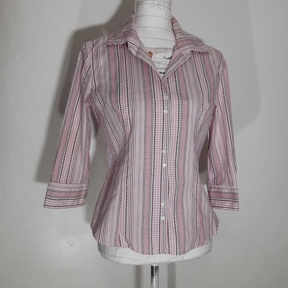 Mexx Polka Dotted Quarter Sleeve Size M/S shirt